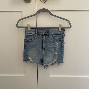 American Eagle Distressed Denim Shorts